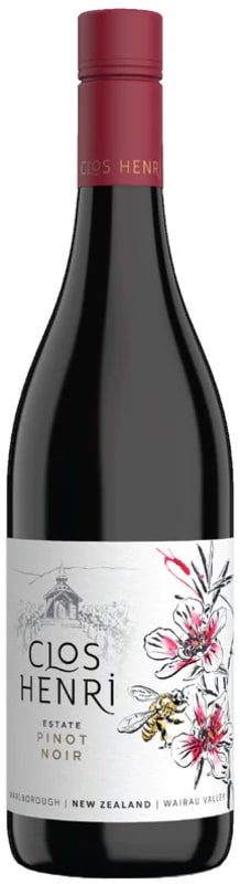 Clos Henri Estate Pinot Noir 2023 Front Bottle Shot
