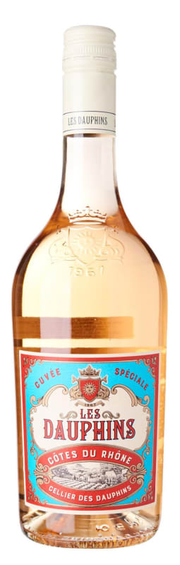 Cellier des Dauphins Les Dauphins Cuvee Speciale Rose 2019 Front Bottle Shot