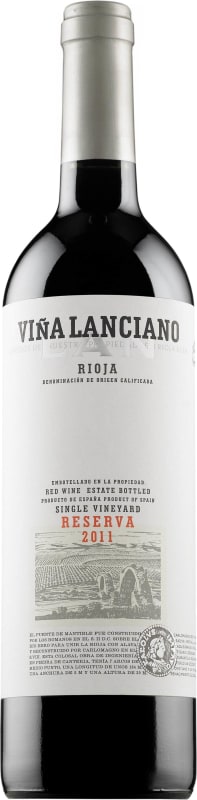 Bodegas Lan Vina Lanciano Reserva 2011 Front Bottle Shot