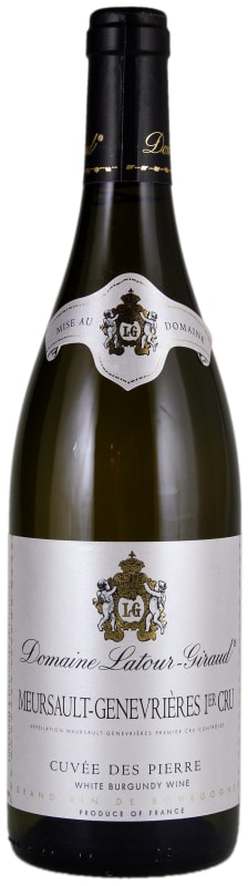 Domaine Latour-Giraud Meursault-Genevrieres Premier Cru Cuvee des Pierre 2017 Front Bottle Shot