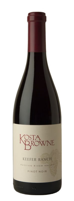 Kosta Browne Keefer Ranch Vineyard Pinot Noir 2018 Front Bottle Shot