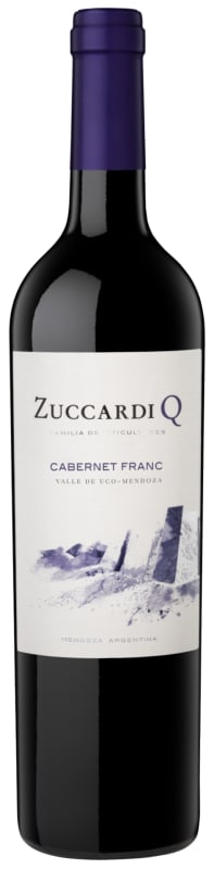 Zuccardi Q Cabernet Franc 2021 Front Bottle Shot