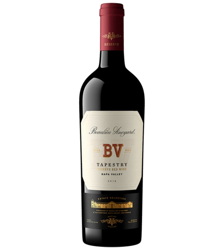 Beaulieu Vineyard Reserve Tapestry 2018 Front Bottle Shot