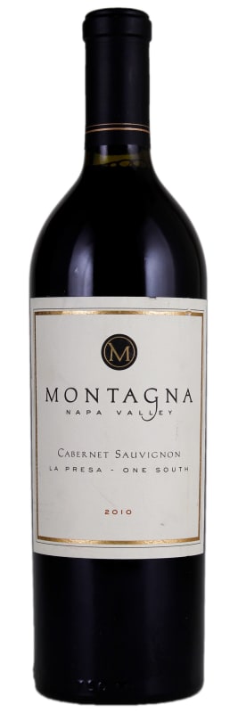 Montagna La Presa One South Cabernet Sauvignon 2010 Front Bottle Shot
