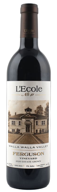 L'Ecole 41 Ferguson Estate Red 2020 Front Bottle Shot