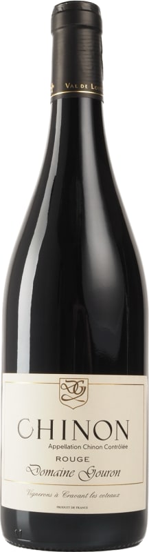 Domaine Gouron Chinon Rouge Cuvee Domaine 2020 Front Bottle Shot