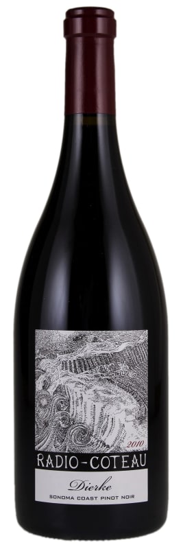 Radio-Coteau Dierke Pinot Noir 2010 Front Bottle Shot