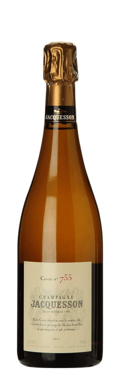 Jacquesson Cuvee 735 Brut Front Bottle Shot