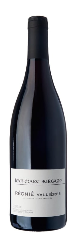 Jean-Marc Burgaud Regnie Vallieres 2017 Front Bottle Shot