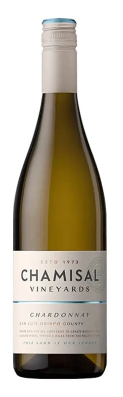 Chamisal Vineyards San Luis Obispo Chardonnay 2024 Front Bottle Shot