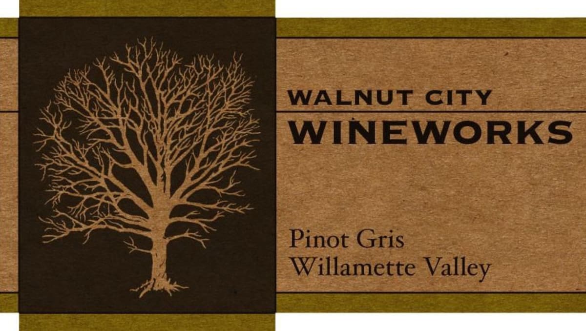 Walnut City Wineworks Pinot Gris 2012 Front Label