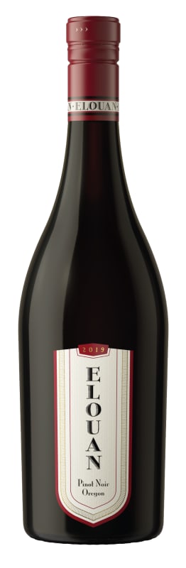 Elouan Pinot Noir 2019 Front Bottle Shot
