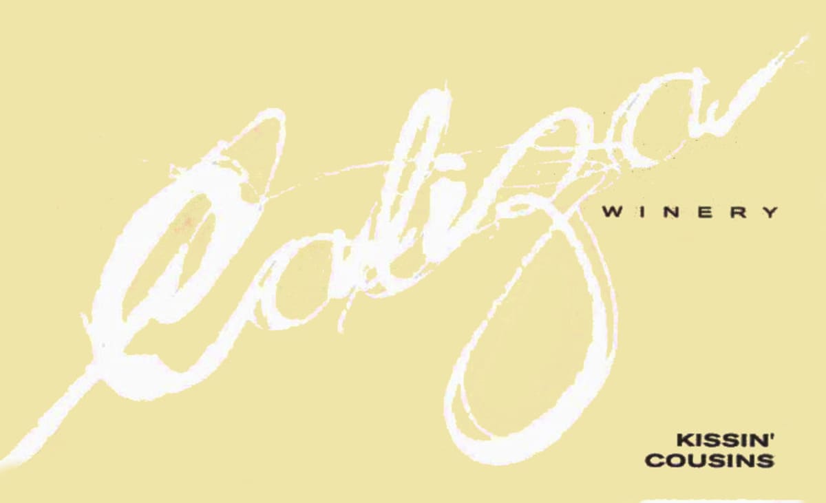 Caliza Winery Kissin Cousins 2008 Front Label