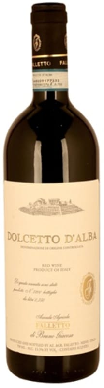 Bruno Giacosa Falletto Dolcetto d'Alba 2016 Front Bottle Shot