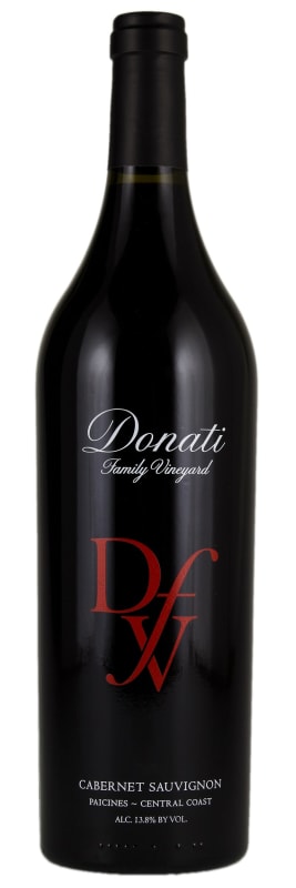 Donati Family Vineyards Cabernet Sauvignon 2014 Front Bottle Shot