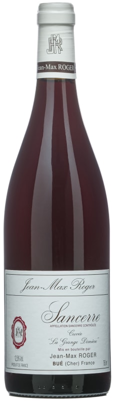Jean Max Roger Sancerre Rouge 2015 Front Bottle Shot