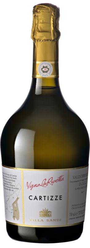 Villa Sandi Superiore di Cartizze Vigna La Rivetta 2017 Front Bottle Shot