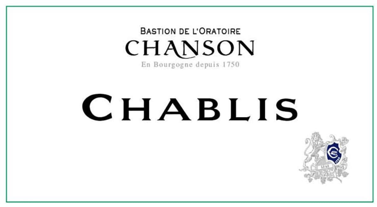 Chanson Pere & Fils Chablis 2014 Front Label