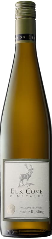 Elk Cove Estate Willamette Valley Riesling 2019 Front Bottle Shot