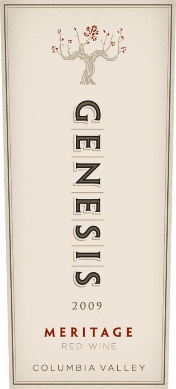 Hogue Genesis Meritage 2009 Front Label