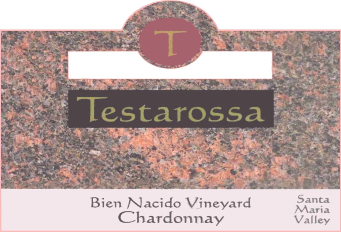 Testarossa Bien Nacido Vineyard Chardonnay 2006 Front Label