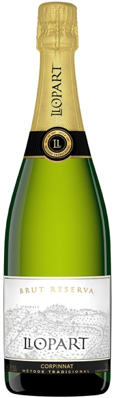 Llopart Brut Reserva 2018 Front Bottle Shot