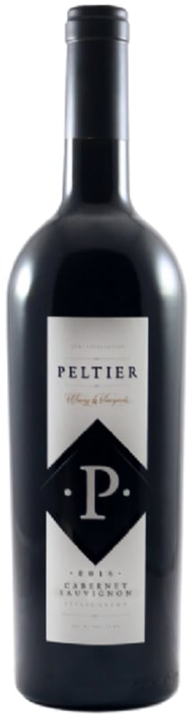 Peltier Black Diamond Cabernet Sauvignon 2016 Front Bottle Shot