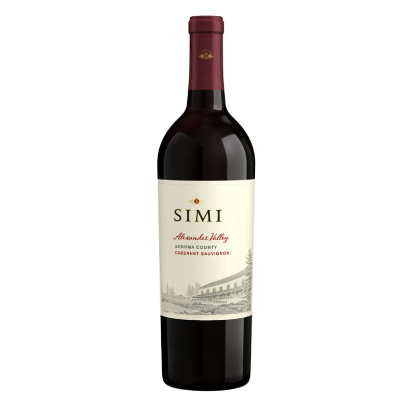 Simi Alexander Valley Cabernet Sauvignon 2016 Front Bottle Shot