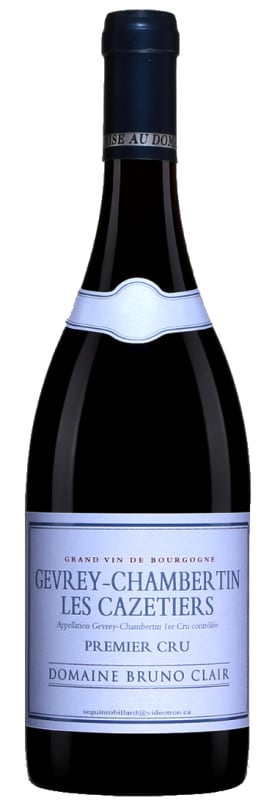 Bruno Clair Gevrey-Chambertin Les Cazetiers Premier Cru 2010 Front Bottle Shot
