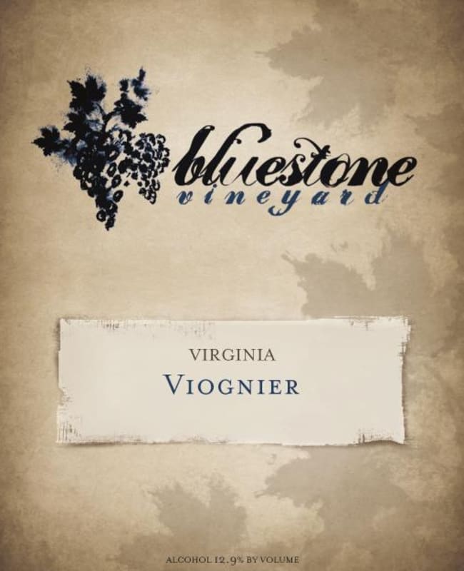 Bluestone Vineyard Viognier 2011 Front Label
