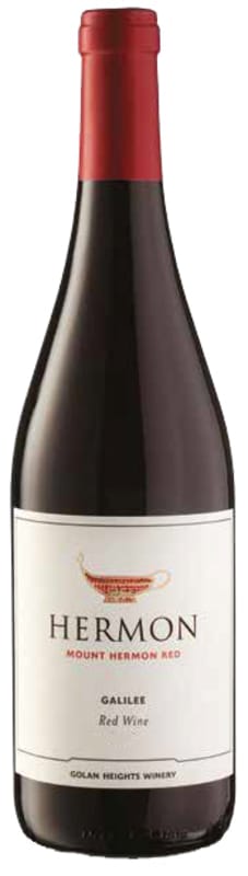 Yarden Mount Hermon Red 2022 Front Bottle Shot
