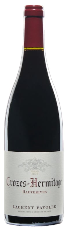 Laurent Fayolle Hauterives Crozes-Hermitage Rouge 2024 Front Bottle Shot
