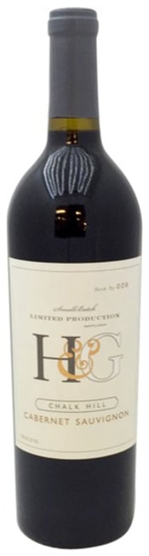 H & G Chalk Hill Cabernet Sauvignon 2011 Front Bottle Shot