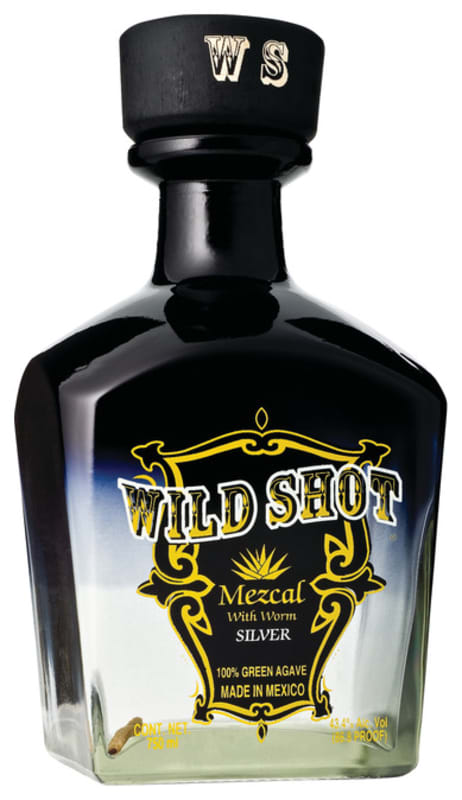 Wild Shot Silver Mezcal Front Bottle Shot