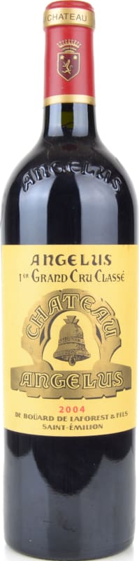 Chateau Angelus 2004 Front Bottle Shot