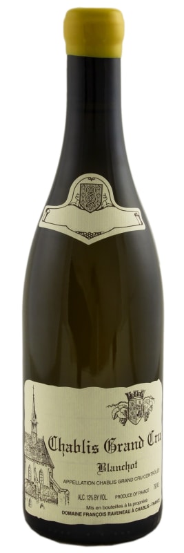 Domaine Francois Raveneau Chablis Blanchot Grand Cru 2017 Front Bottle Shot