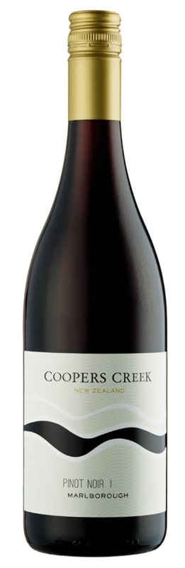 Cooper's Creek Pinot Noir 2014 Front Bottle Shot