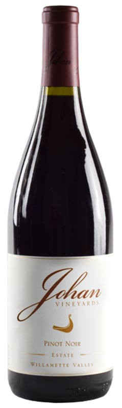 Johan Vineyards Estate Pinot Noir 2014 Front Bottle Shot