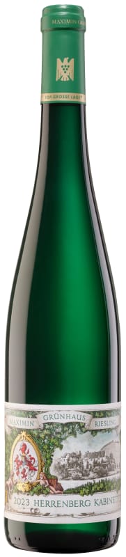 Maximin Grunhaus Herrenberg Riesling Kabinett 2023 Front Bottle Shot