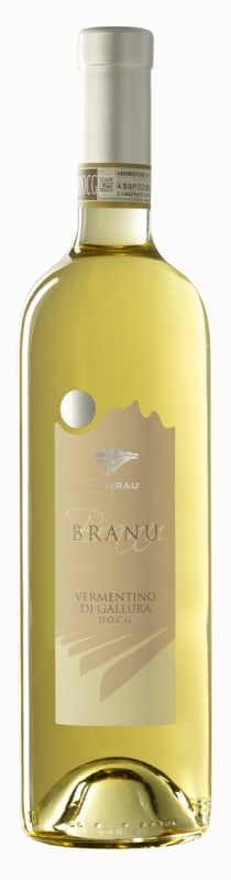 Vigne Surrau Branu Vermentino di Gallura 2022 Front Bottle Shot