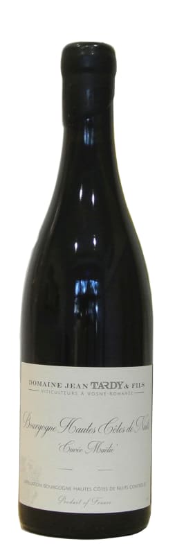 Jean Tardy Bourgogne Hautes Cotes de Nuits Cuvee Maelie 2020 Front Bottle Shot