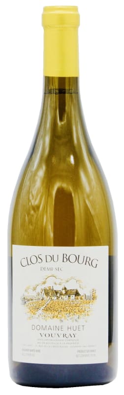 Domaine Huet Clos du Bourg Demi-Sec 2022 Front Bottle Shot