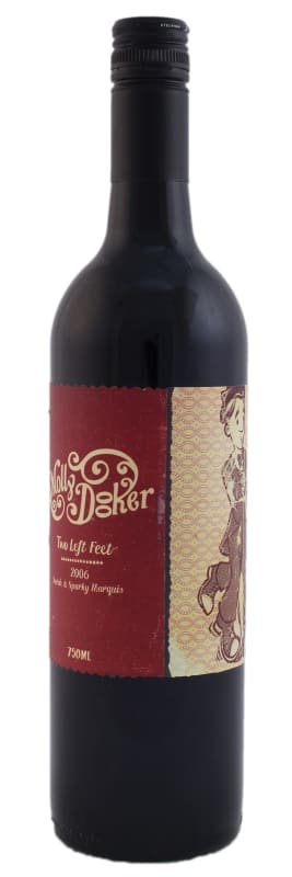 Mollydooker Two Left Feet 2006 Front Bottle Shot