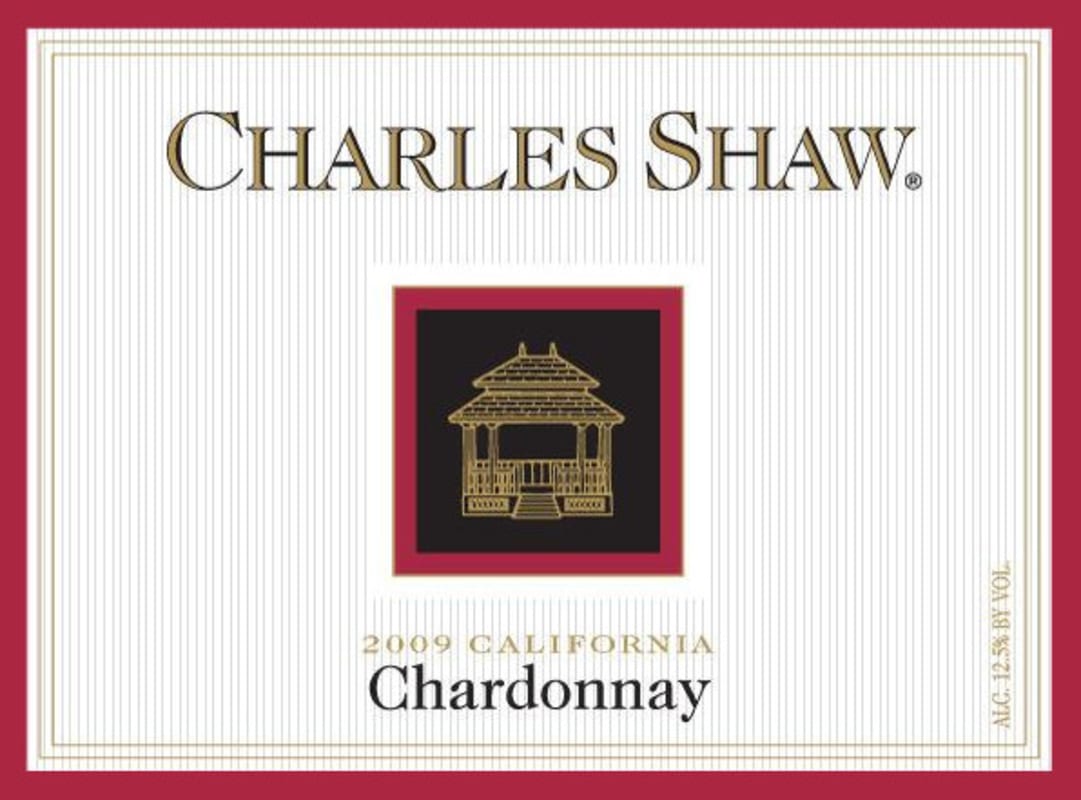 Charles Shaw 2009 Front Label
