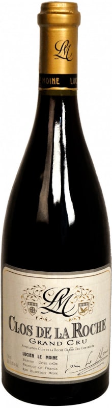 Lucien Le Moine Clos de la Roche Grand Cru 2013 Front Bottle Shot