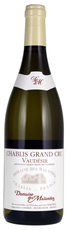 Domaine des Malandes Chablis Vaudesir Grand Cru 2016 Front Bottle Shot