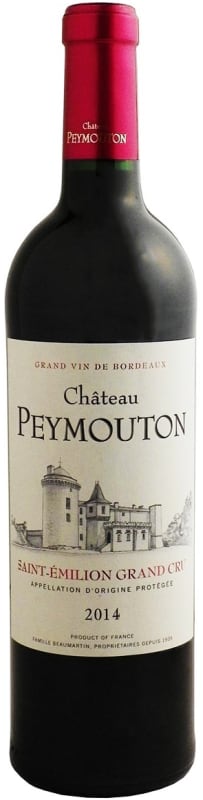 Chateau Peymouton 2014 Front Bottle Shot