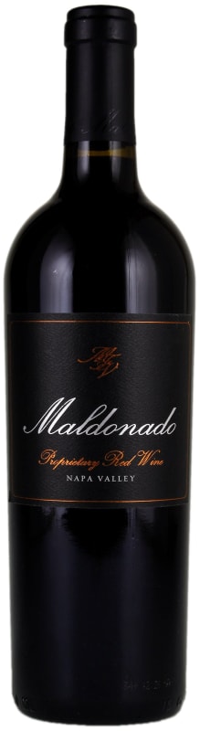 Maldonado Proprietary Red Wine 2018 Front Bottle Shot
