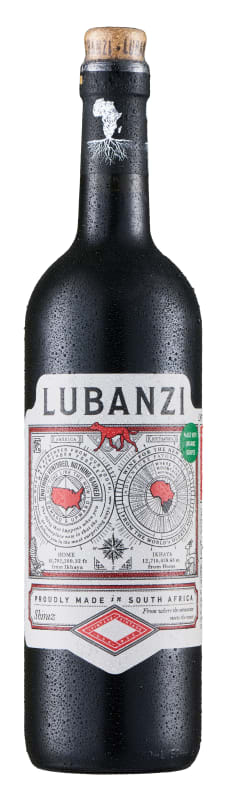 Lubanzi Organic Red 2024 Front Bottle Shot