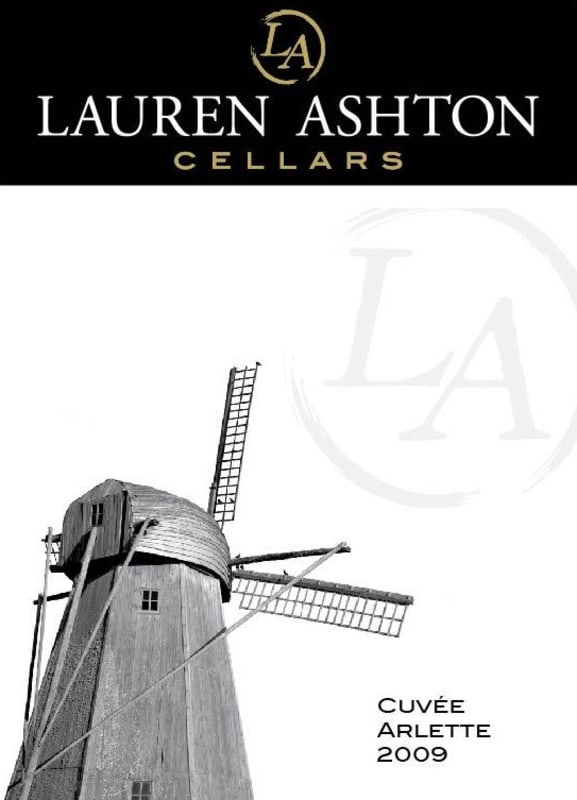 Lauren Ashton Cellars Cuvee Arlette 2009 Front Label